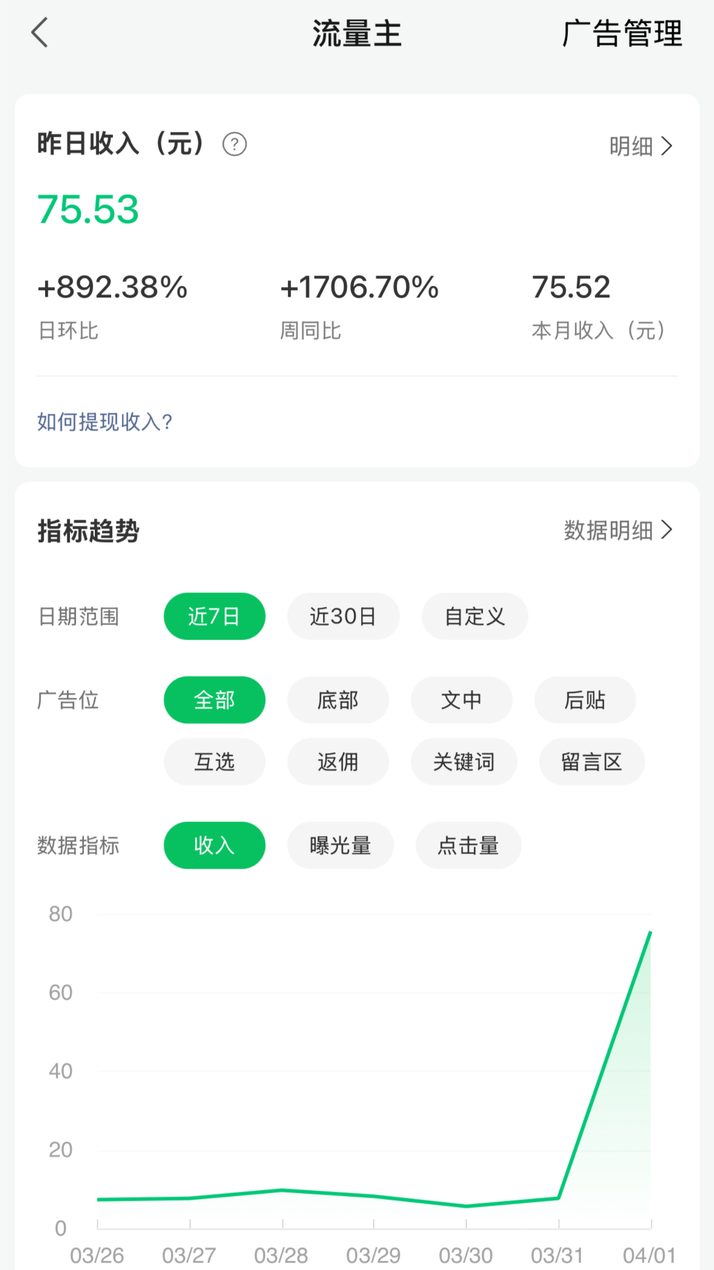 How an Average Person Earned ¥75 From a 10k+ Views WeChat Official Account Post: 3 Months of Trial-and-Error Secrets Revealed